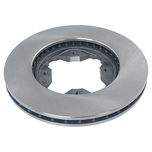 TRQ Front and Rear Ceramic Brake Pad and Rotor Set - style: BKA11250