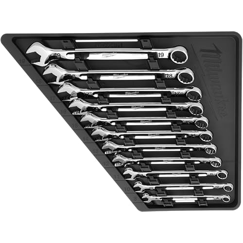 . Milwaukee 11 Pc Metric Combination Wrench Set