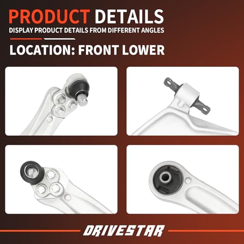 K620897 K620898 Front Lower Control Arm & Ball Joints, 2PCS