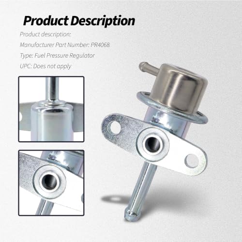 PR4068 Fuel Injection Pressure Regulator Compatible with Honda Civic - style: PR4068