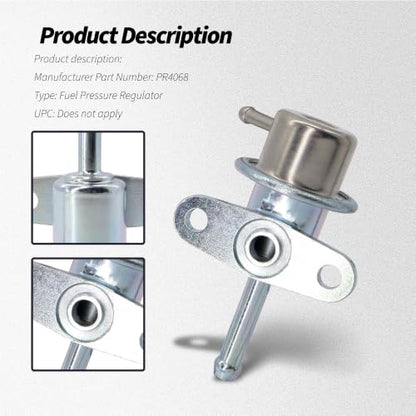 PR4068 Fuel Injection Pressure Regulator Compatible with Honda Civic - style: PR4068