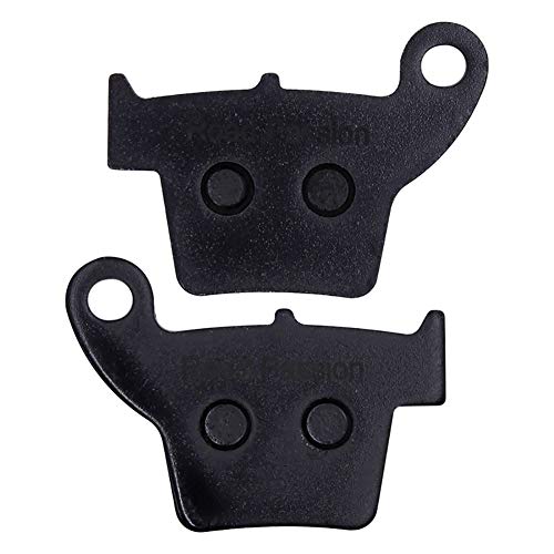 Road Passion Carbon Fiber Front & Rear Brake Pads for HONDA CR125R CR250R 2002-2007 / CRF250R CRF250X 2004-2009 / CRF 450R CRF 450X 2002-2009