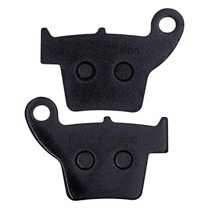 Road Passion Carbon Fiber Front & Rear Brake Pads for HONDA CR125R CR250R 2002-2007 / CRF250R CRF250X 2004-2009 / CRF 450R CRF 450X 2002-2009