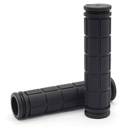 Bike Handlebar Grips with Tassel for Girls Boys and Kids - color: Black