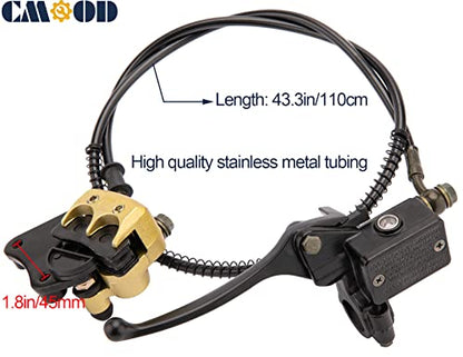 CMOOD Front Disc Brake Master Cylinder Caliper Assembly for SSR 110cc 125cc