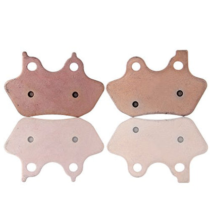 ECCPP Brake Pads For 2000-2007 Electra Glide Ultra Classic Road King Fatboy - color: Sintered Material