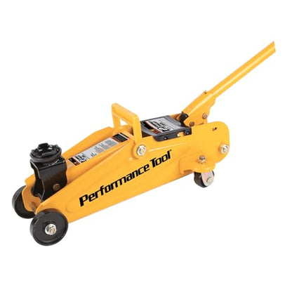Performance Tool W1606 2 Ton Compact Trolley Jack, Yellow - style: 2 Ton (4,000 lbs)