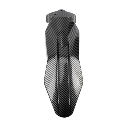 Ebike Front Rear Fender Set Mudguard Fender Protector - color: License Plate Fender Kit, size: Carbon Fiber