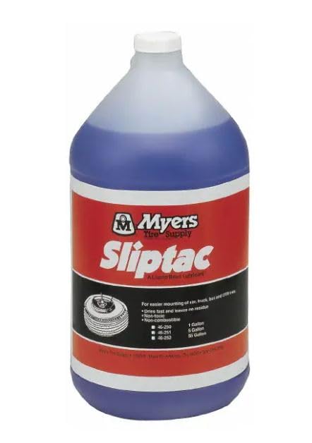 SlipTac Tire Lube, Liquid Bead Lubricant, 1 Gallon