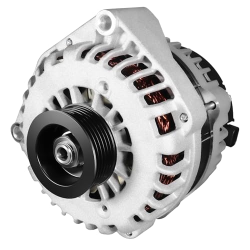 160 Amp New Alternator Replacement for 2007-2014 Chevy Silverado Tahoe Suburban Avalanche, GMC Yukon XL Sierra 1500 2500 3500, Cadillac Escalade & Hummer H2, 8301N ADR0369 - size: 8301N