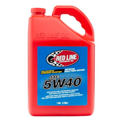 Red Line 15405 SAE 5W40 Fully Synthetic Motor Oil - 1 Gallon - size: Gallon