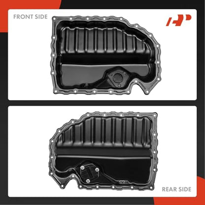 A-Premium Lower Engine Oil Pan Sump with Drain Plug