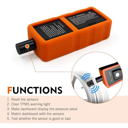 EL-50448 TPMS Relearn Tool, Auto Tire Pressure Monitor Sensor Activation TPMS Reset Tool, Tire Sensor Reset Tools OEC-T5 for Buick Chevy Cadillac Series Vehicles - size: EL-50448