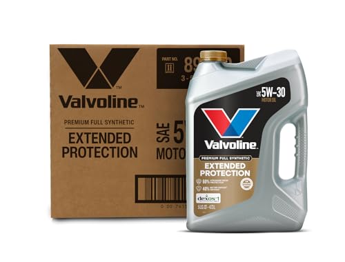 Valvoline Extended Protection Full Synthetic Motor Oil SAE 5W-30 5 QT, Case of 3 - size: 5 QT, Pack of 3, style: Extended Protection
