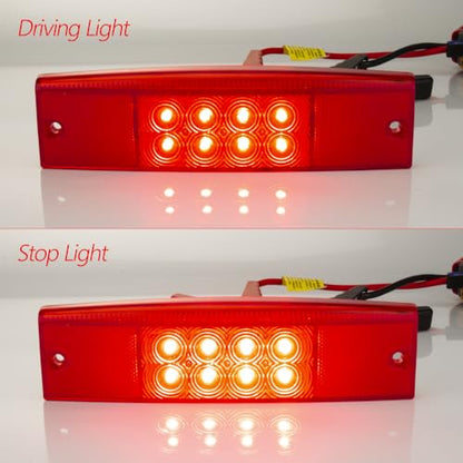 UTV Tail Light Compatible with Polaris Ranger 400 570 800 EFI MIDSIZE Red Replacement OEM 2411450(2pcs Red) - color: 2pcs Red