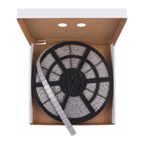 MIKKUPPA 1/4oz Adhesive Stick on Wheel Weights, 715pcs/Roll, Chrome 0.25oz - color: Chrome, size: 715 PCS(Roll)