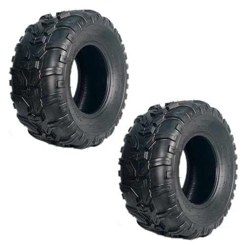 GarveeTech 24x10x11 ATV Tires, 2 Pack 24x10-11 ATV UTV Tires 24 10 11 All Terrain Tires for Trail, Desert, Mud, Dirt, Street, Sand, 4PR Tubeless - size: AT24X10-11, style: Pattern B