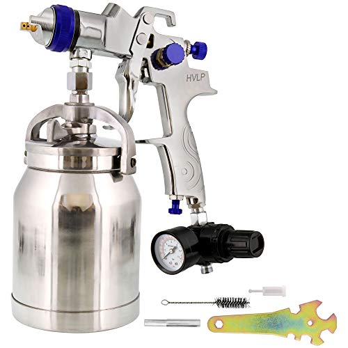 TCP Global Professional HVLP Spray Gun 1.8mm - Gravity Feed Auto Paint Gun