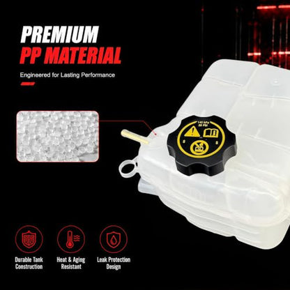 603-383 Coolant Reservoir Tank for Chevrolet Cruze 2011-2016 1.4L - size: 603-383