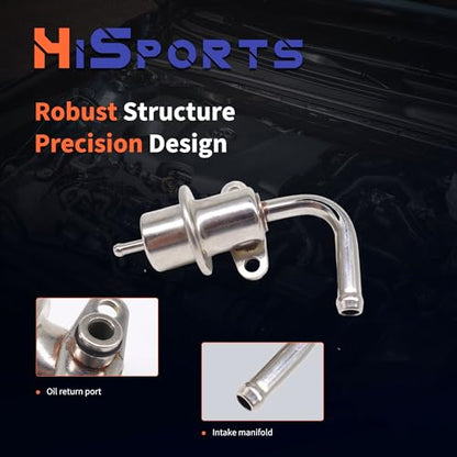 HiSport 22670-3S50A Fuel Pressure Regulator Nissan Frontier - size: HSFPR3S50A