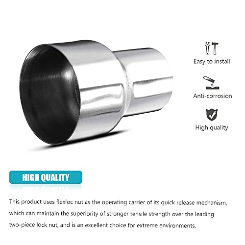 Universal 2" ID to 3" OD Exhaust Pipe Adapter Connector Reducer 304 Stainless Steel - size: 2" ID to 3" OD