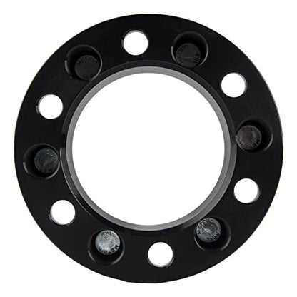 PHILTOP 6x5.5 Lug-Centric Wheel Spacers 2 inch for GMC Sierra 1500 - color: Black, size: 6x5.5" -108mm -M14x1.5 -2" thick