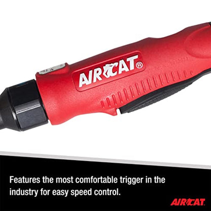 AIRCAT Pneumatic Tools 802-5: Composite Twin Pawl Ratchet Wrench 70 ft-lbs of Torque - 1/2-Inch