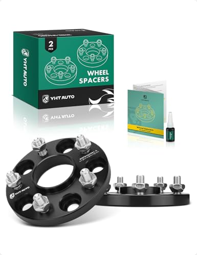 YHTAUTO 5x4.5 Hub Centric Wheel Spacers 15 mm for Acura, Honda - size: 15mm Thickness, style: 2 PCS