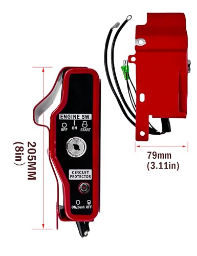 YAMAKATO Key Switch Box for Honda GX240 GX270 Gx340 GX390 - size: for GX240-GX390