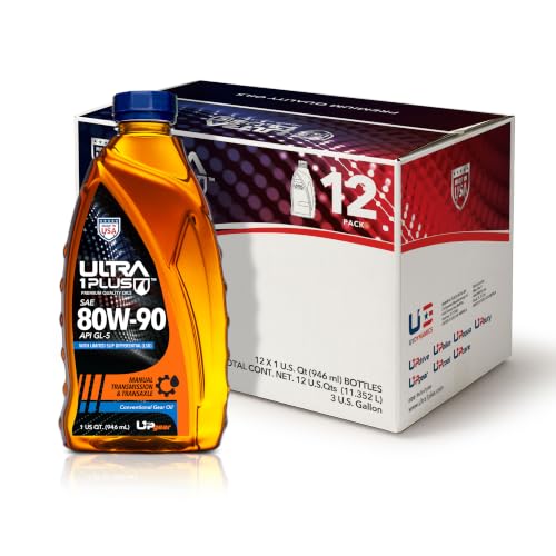 SAE 80W-90 Gear Oil API GL-5 12 Quarts - size: 12 Quarts Pack
