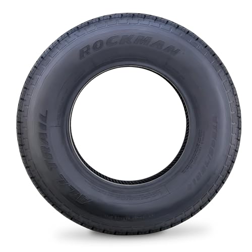 ROCKMAN Trailer Tire ST205/75R14 8-Ply Load Range D 105M Radial 11165 - size: ST205/75R14
