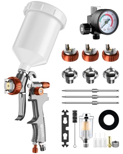 LVLP Spray Gun, Automotive Paint Gun, Spray Gun for Painting - color: Gray3