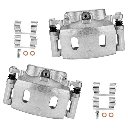 cciyu Front Left & Right Disc Brake Calipers Assembly 18B4919A 18B4918A - size: Front[18B4919A+18B4918A]