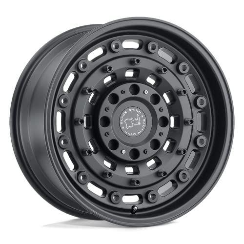Black Rhino Hard Alloys ARSENAL 17X9.5 5X5.0/5.5 4.54-18mm TEXTURED MATTE BLACK - 1795ARS-80035M78 - color: TEXTURED MATTE BLACK, size: 17X9.5, 5X5.0/5.5, 4.54, -18mm