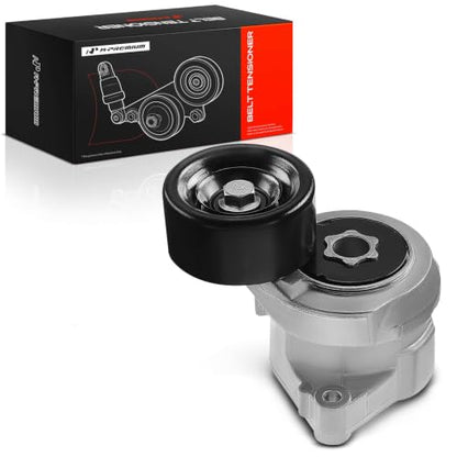 A-Premium Belt Tensioner Assembly with Pulley Compatible with Honda, Acura