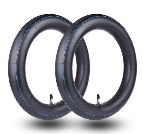 (2-Pack) 2.50/2.75-10 (80/90-10) Heavy Duty Dirt Bike Tire Inner Tubes, 2mm Butyl Rubber & TR4 Straight Valve - Fits Razor MX650, Honda CRF50/XR50, Suzuki DRZ70/JR50, Yamaha PW50