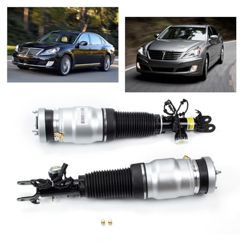 2 PCS Front Complete Struts Assembly Shock Absorbers Air Suspension Compatible with 2011-2016 Hyundai Equus Sedan, Replacement Struts Shocks Assembly for 546053N517, 546063N517, 546053N530, 546063N530 - size: F392