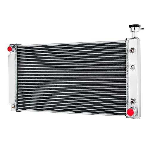 ‎TSMINDUSTRY 3 Row Aluminum Radiator Compatible with 2003 2004 2005 Chevy Express 2500 1500 GMC Savana 4.3L