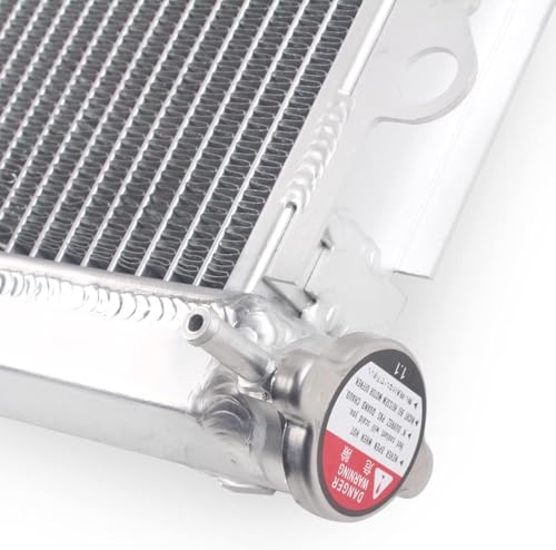 Full Aluminum Radiator For ATV Yama/ha YFZ450 YFZ 450 - size: 04-08 ATV Yamaha YFZ450