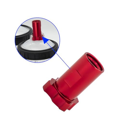 Osilly Car Spray Gun Cup Adapter, Master Elite Paint System MPS Automotive Female Adapter with 16mm 1.5mm Thread, Fit PRO-33, PRO-44, PRO-88 HVLP Spray Gun Models, Universal for SUV Truck RV - color: Internal thread