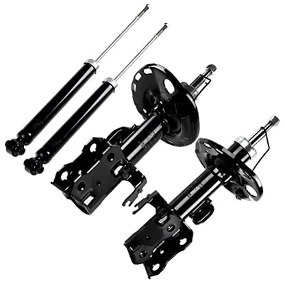 ECCPP Front and Rear Shock Absorber Fit for Toyota Prius 2010-2015,4PCS - size: Front and Rear Shock Absorbers