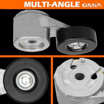 GAHA 38108 Belt Tensioner Pulley Assembly, Compatible with Chevy 1988-1995 K1500 Suburban, GMC 1988-1995 C1500 Jimmy K1500 Yukon 4.3L 5.0L 5.7L Replace 89339 - size: 38108