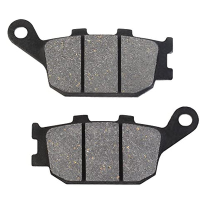 AHL Brake Pads Set for Honda VT1100C2 VT1100 C2 Shadow Sabre 2000-2007 VT 1100 VT1100 C2 Shadow American Classic Ed 1995-1999 VT1100C3 VT1100 C3 Shadow Aero 1998 1999 2000 2001 2002(Semi-metallic) - size: Semi-metallic
