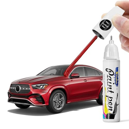996 Cardinal Red Touch Up Paint Compatible with Mercedes Benz - color: Cardinal Red 996