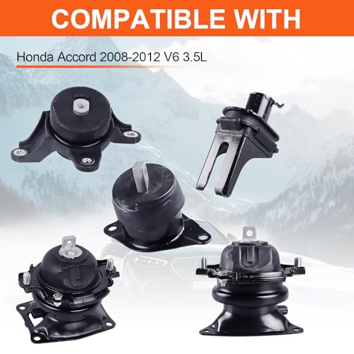 Engine Motor Mount Set ,Replaces A4575EL A65025 A65003 A65028EL A4561 - size: Accord 08-12 3.5L