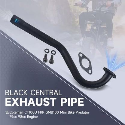 Exhaust Pipe For Coleman CT100U Mini bike