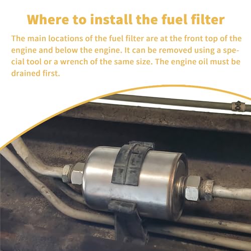 PF-2400 Gasoline Fuel Filter Fit for 1991-2006 GM Truck/Passenger