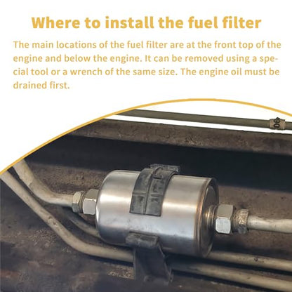 PF-2400 Gasoline Fuel Filter Fit for 1991-2006 GM Truck/Passenger