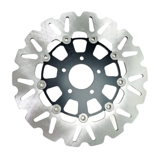 11.8" Rear Floating Brake Rotor Disc Compatible with Harley Sportster Softail Touring Dyna Early Super Glide Motorcycle Brake Disc - size: 11.8" Rear Rotor