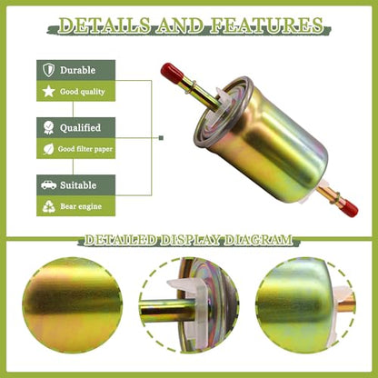 JA&MIU Fuel Filter - FG1114 Compatible with F150 1998-2007